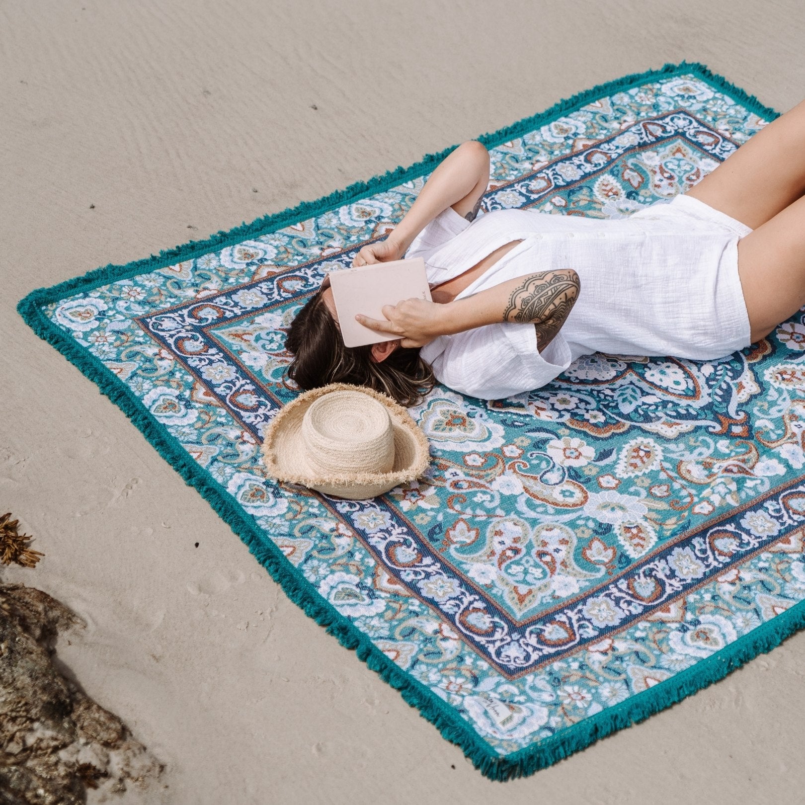 Luna Boho Picnic Rug