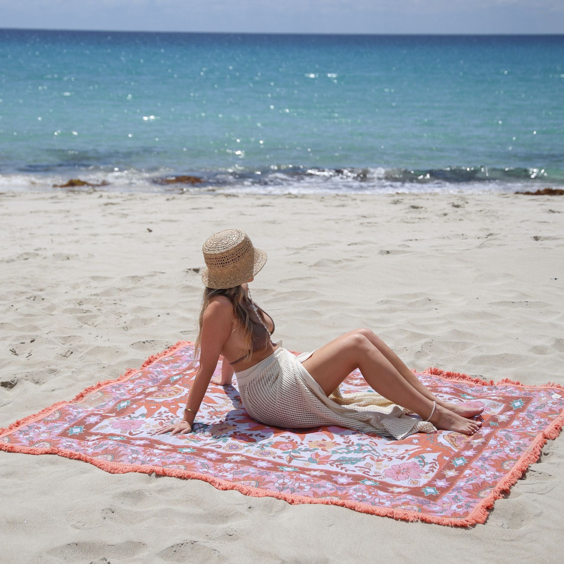 Sunchaser Woven Picnic Rug