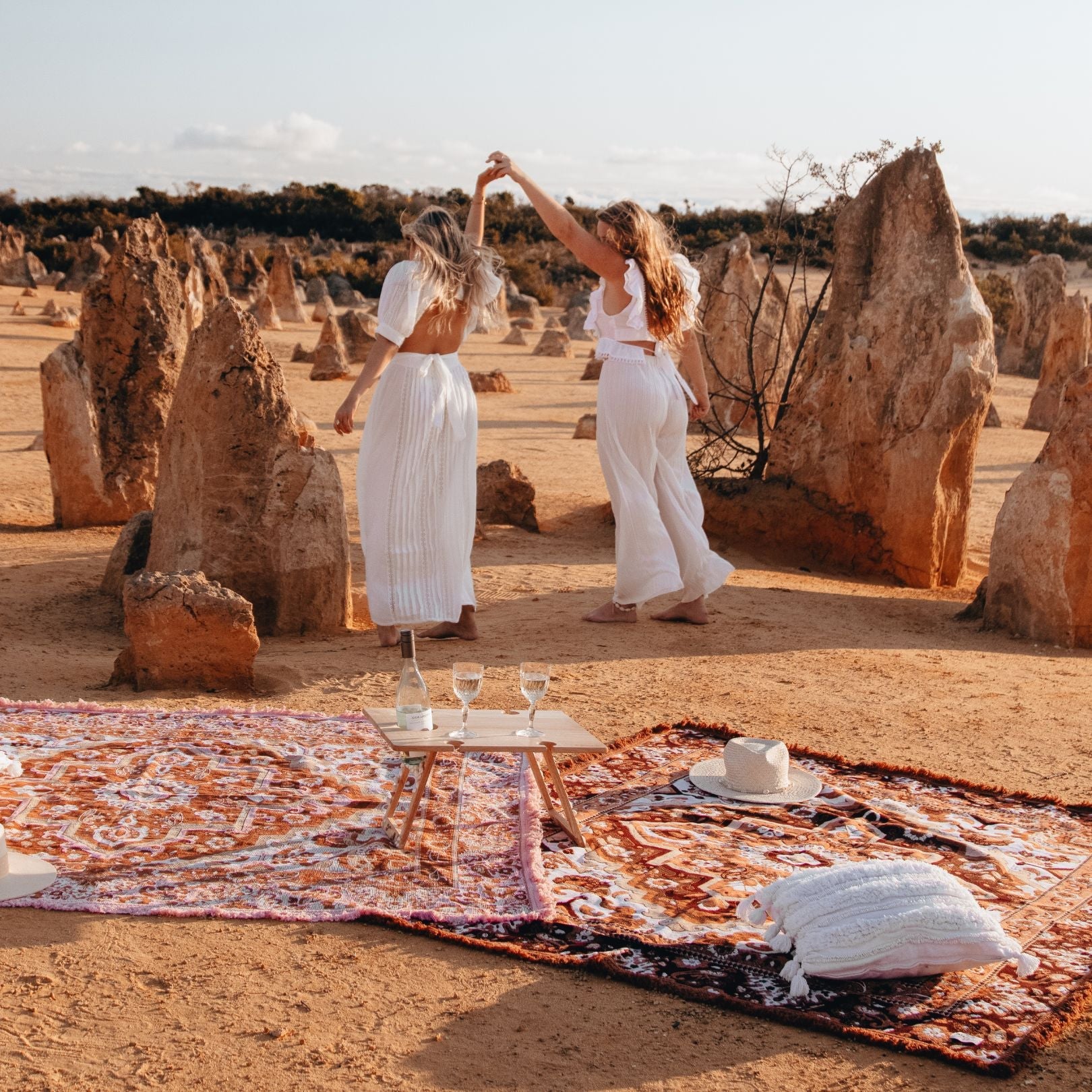 Desert Rose Picnic Rug