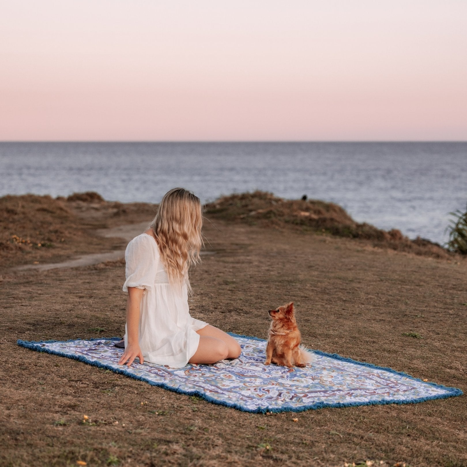 Luna Woven Picnic Rug