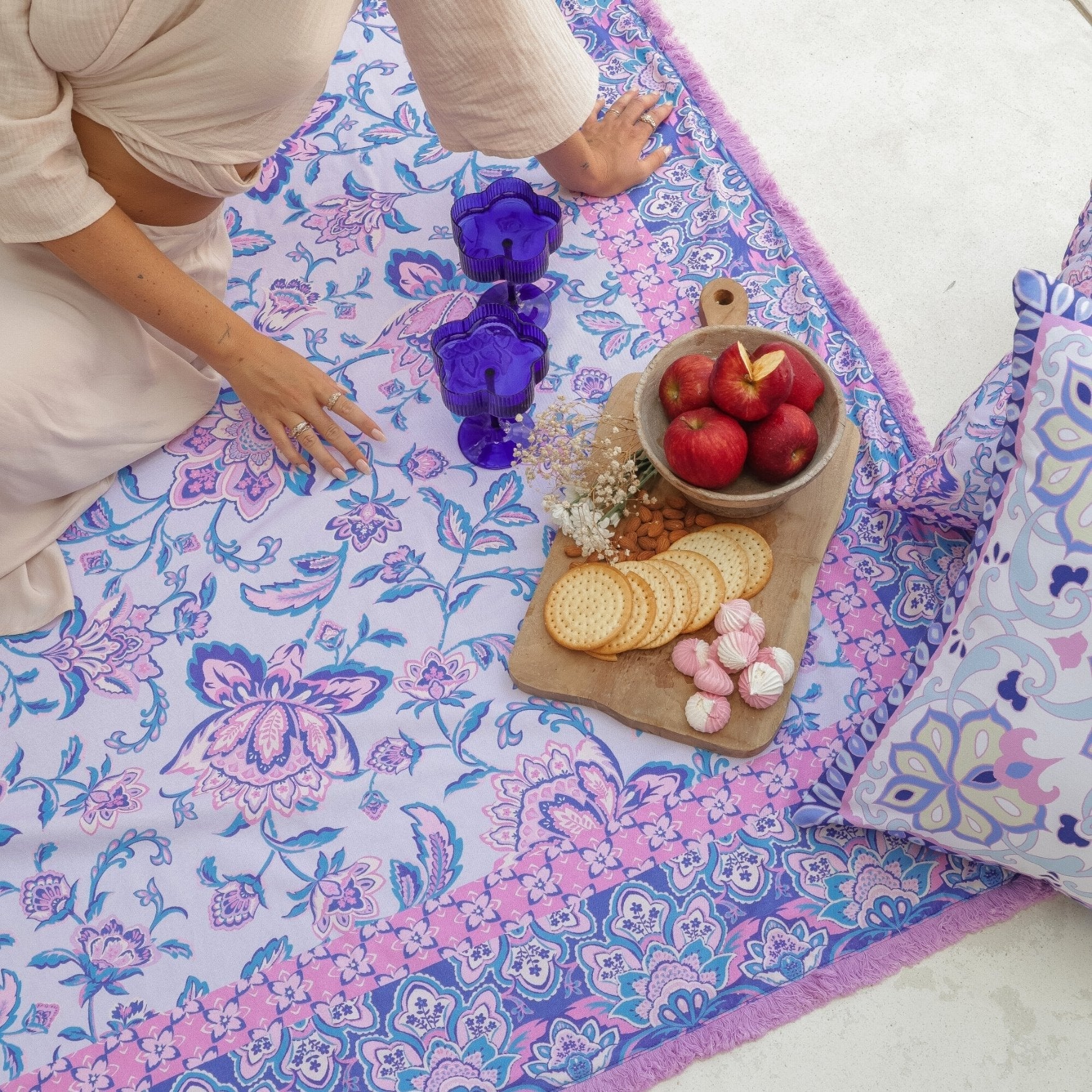 Maddalena Canvas Picnic Rug