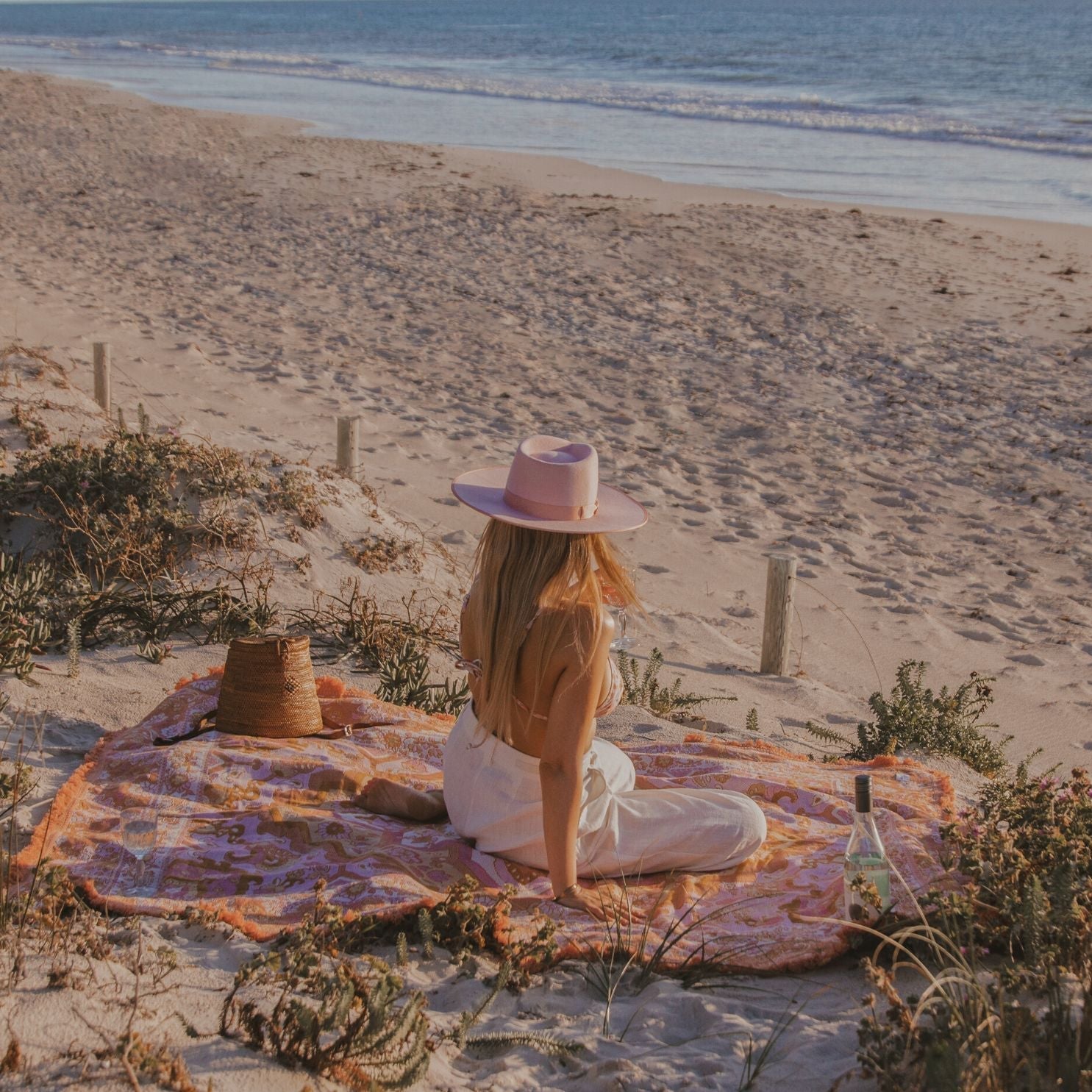Sundown Boho Picnic Rug