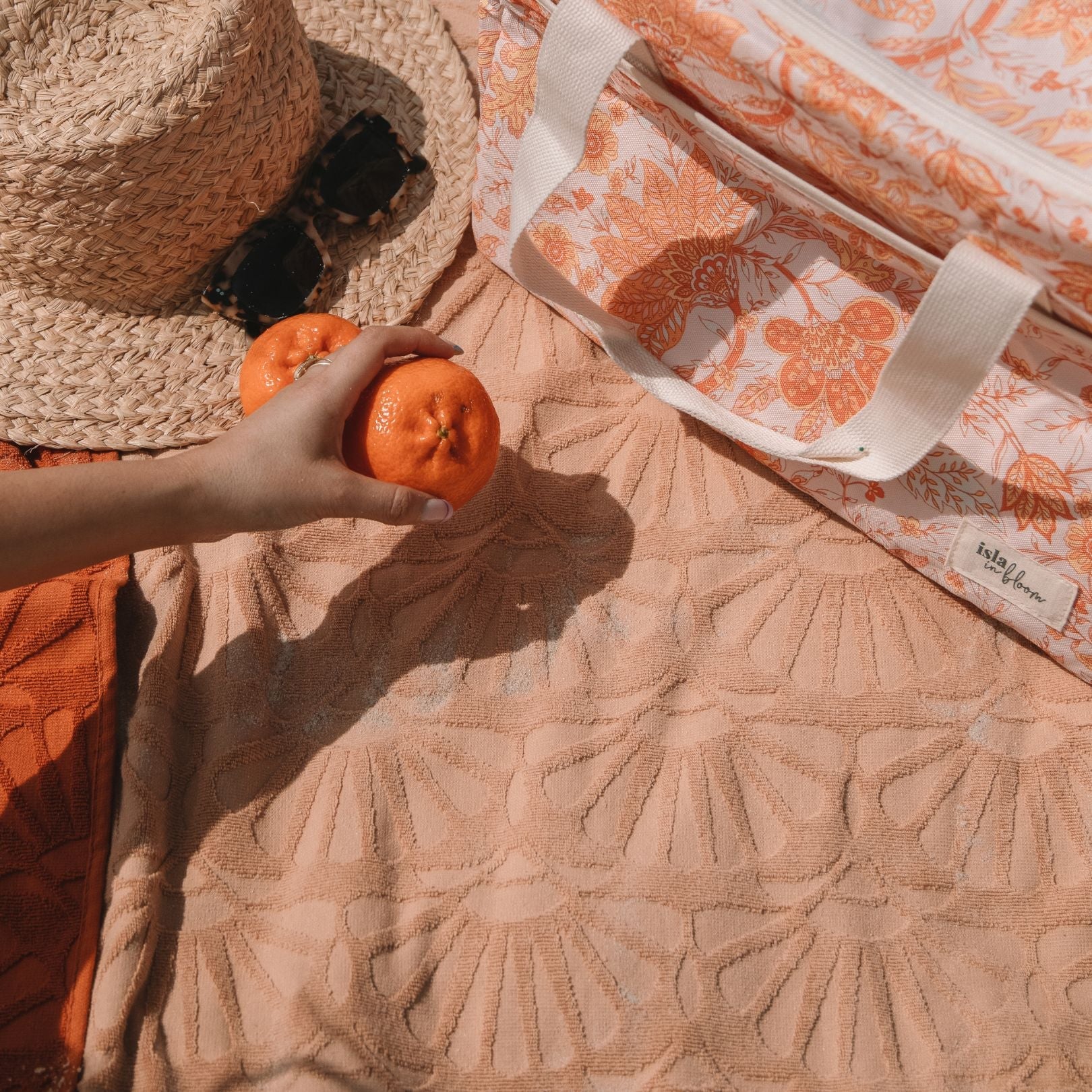 Zali Beach Towel Fawn