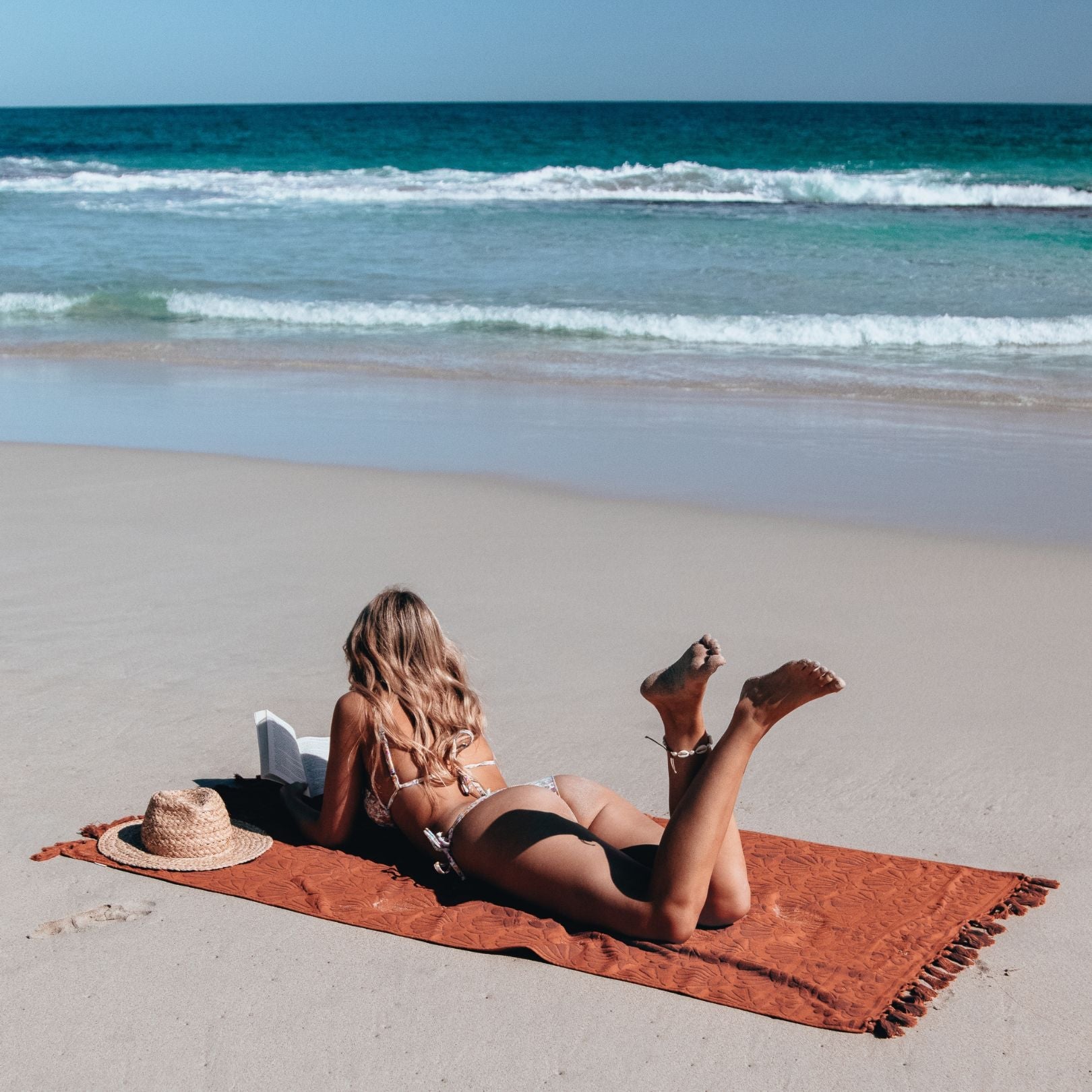 Zali Beach Towel Spice