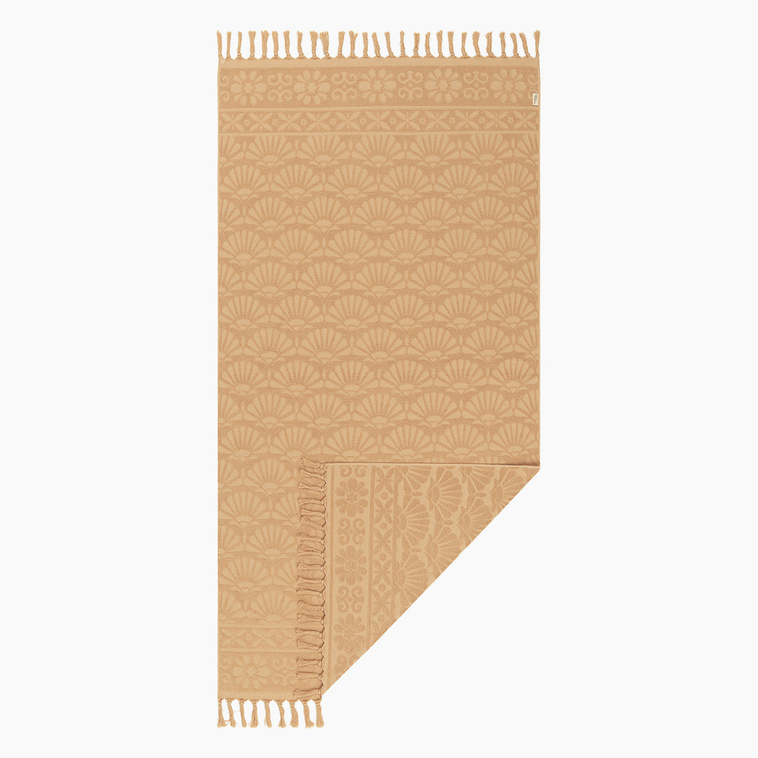 Zali Fawn Cotton Beach Towel
