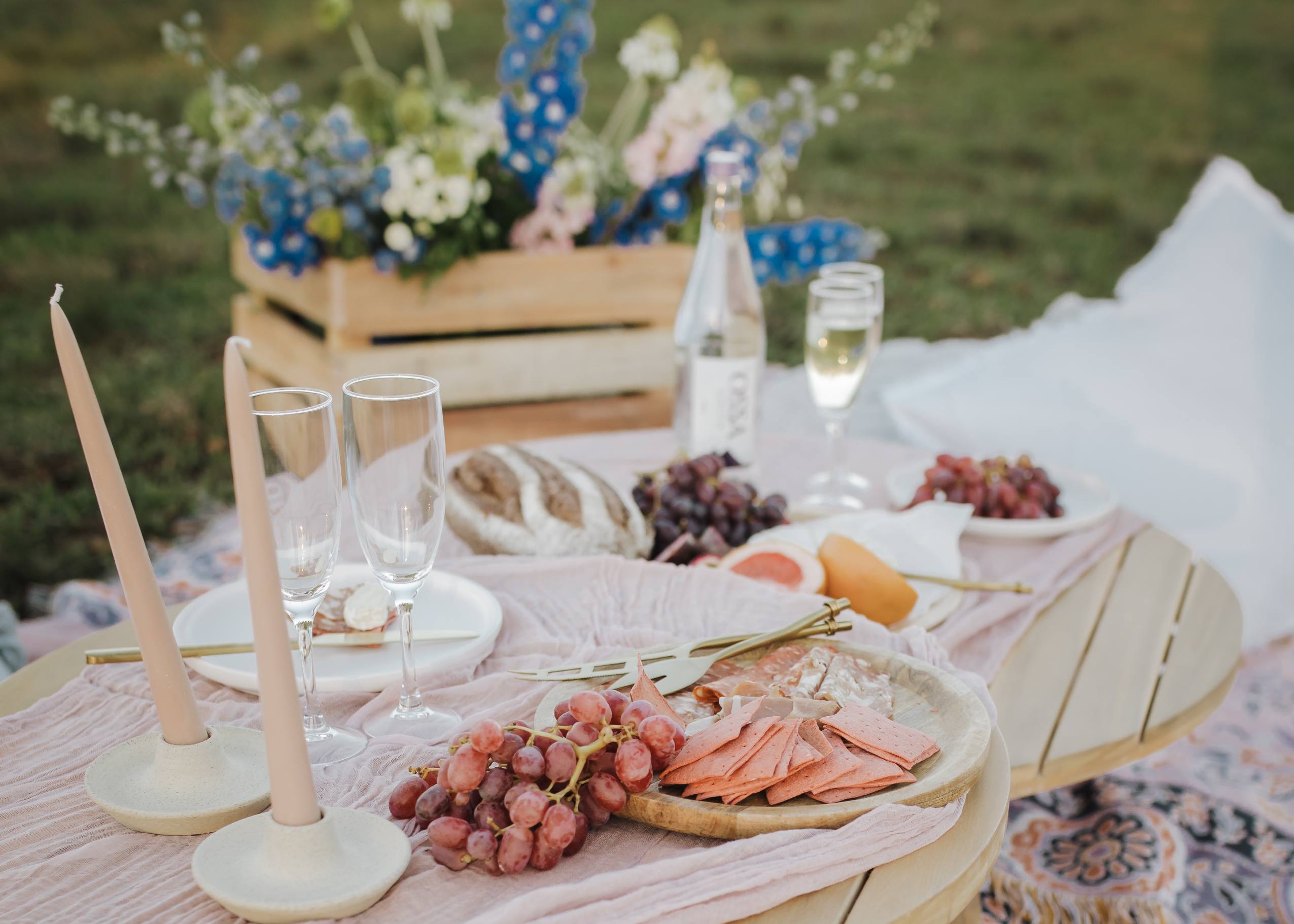 Bohemian Picnic Party Styling