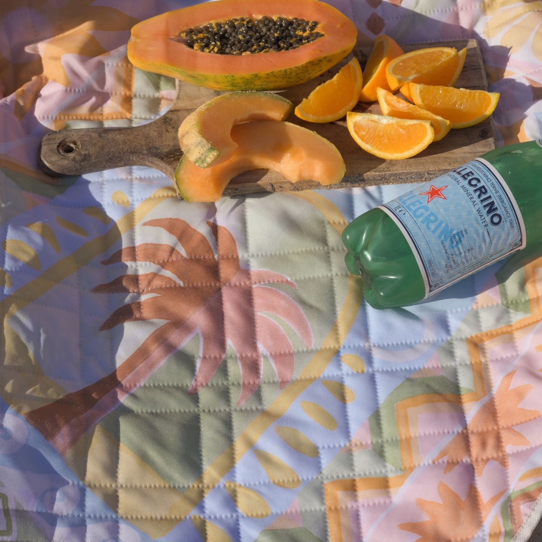 Palma/Casablanca Reversible Waterproof Picnic Rug XL