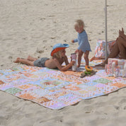 Palma/Casablanca Reversible Waterproof Picnic Rug XL