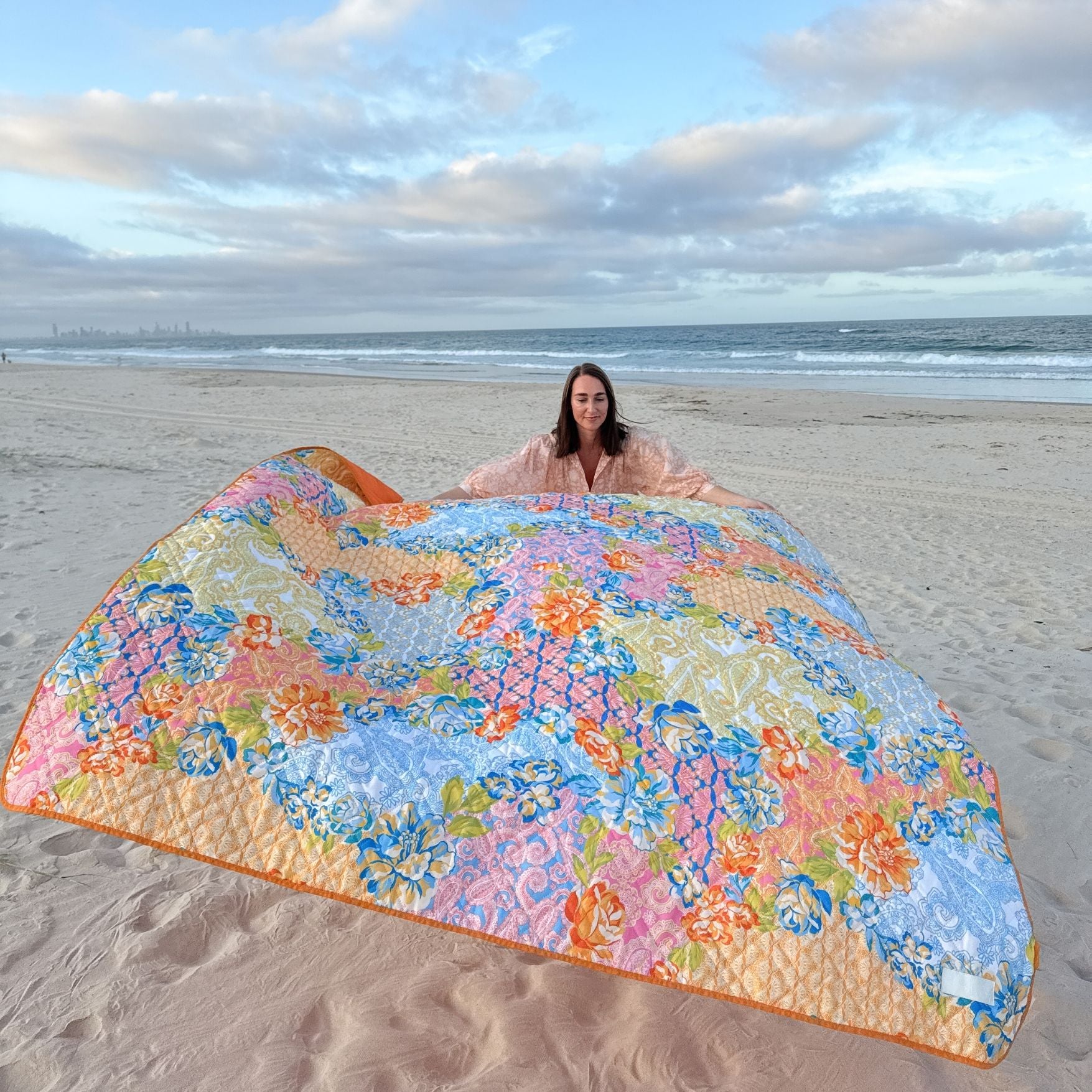 Gardenia Waterproof Picnic Rug
