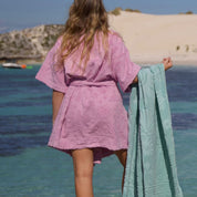 Solstice Lilac Towelling Robe