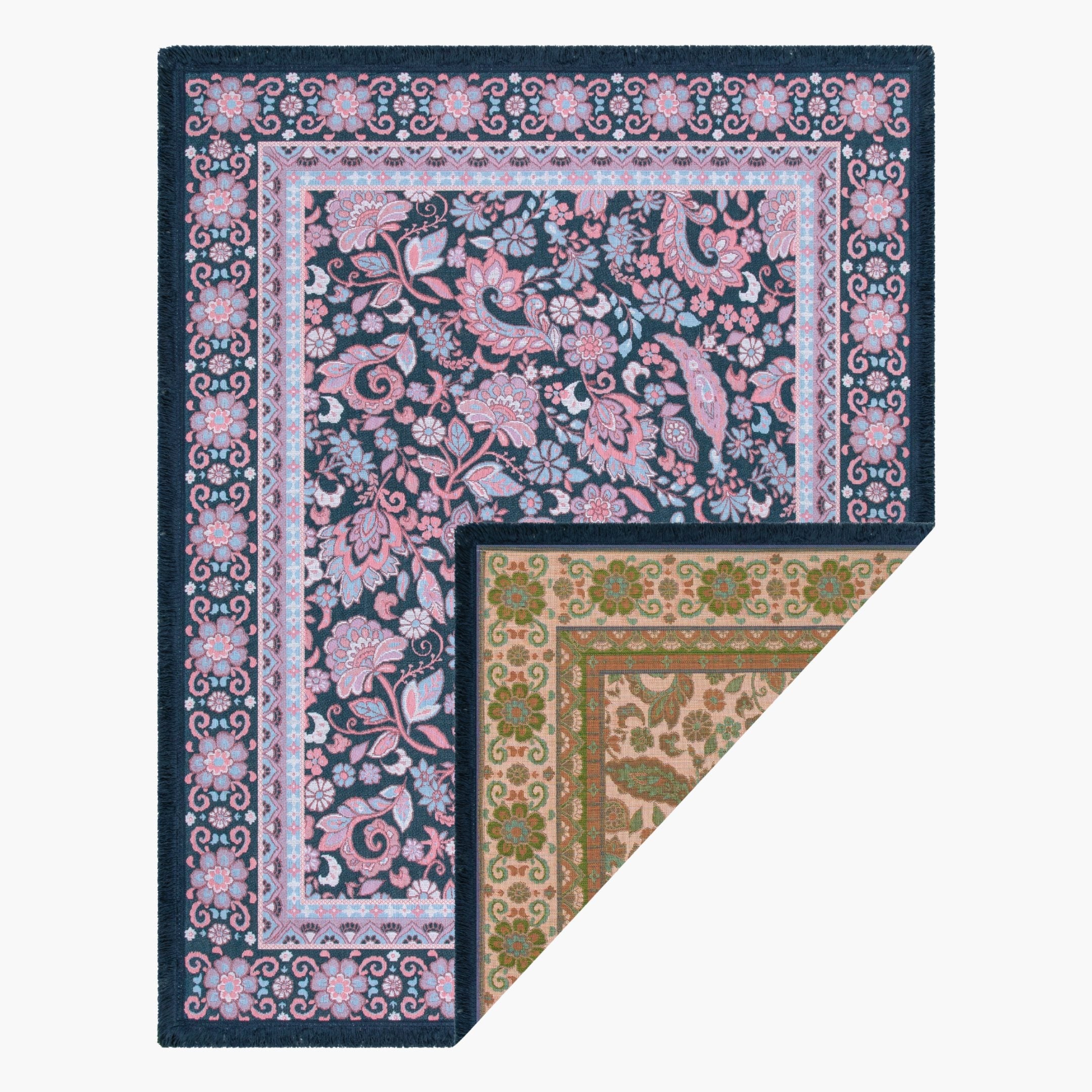 Midnight Boho Picnic Rug