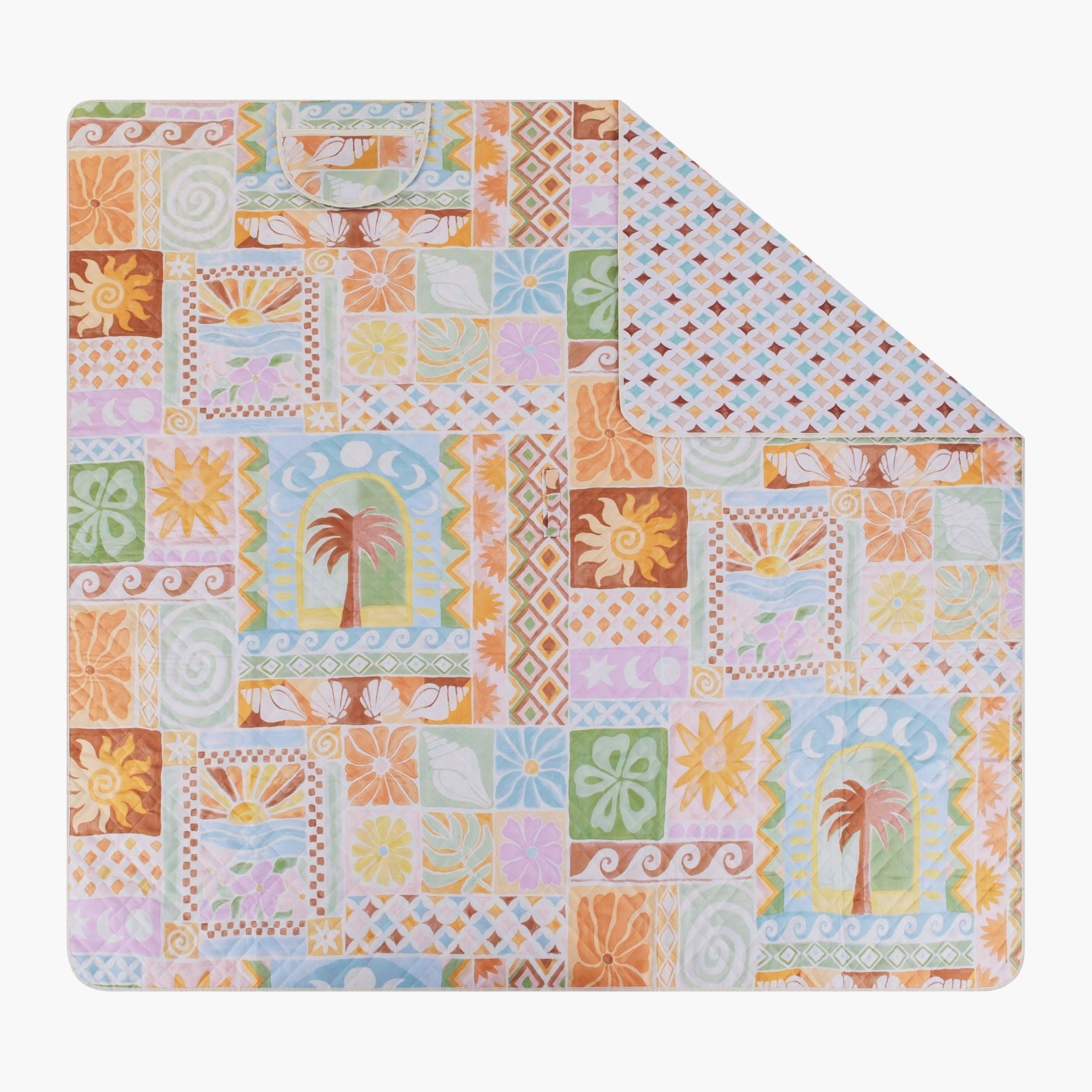 ISLA Palma/Casablanca Reversible Waterproof Picnic Rug