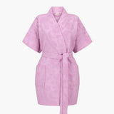 Solstice Lilac Towelling Robe