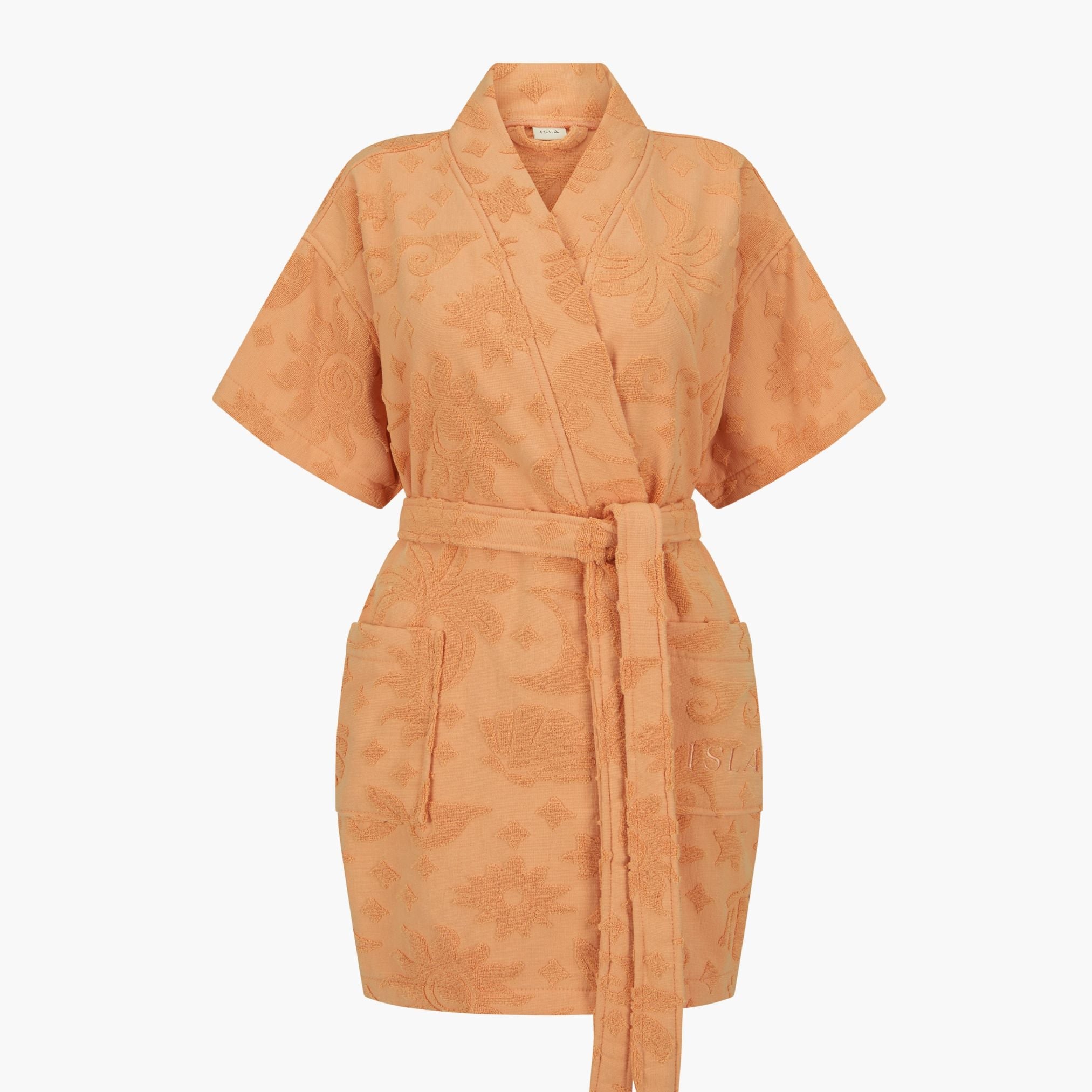 Solstice Mango Towelling Robe
