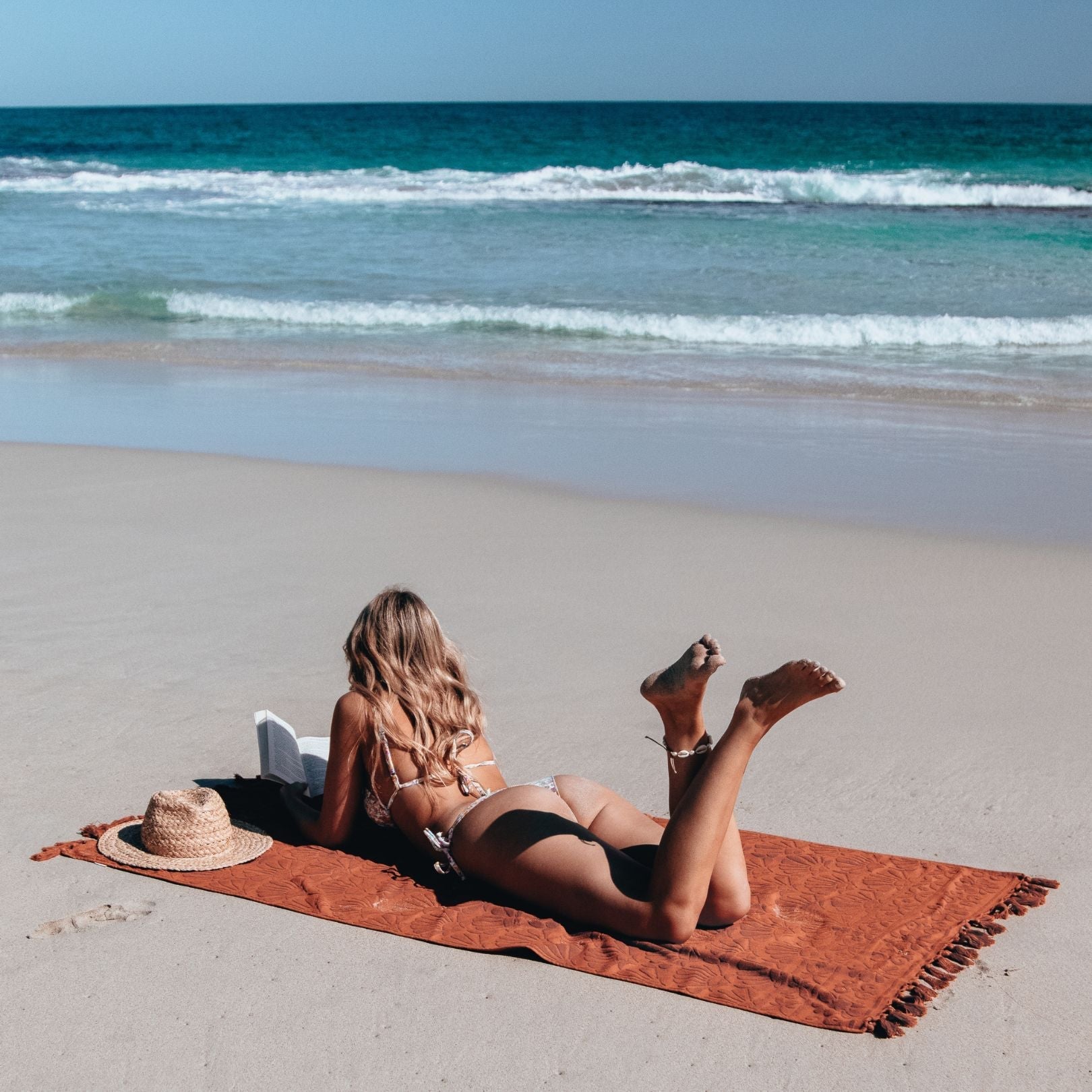 Zali Beach Towel Spice