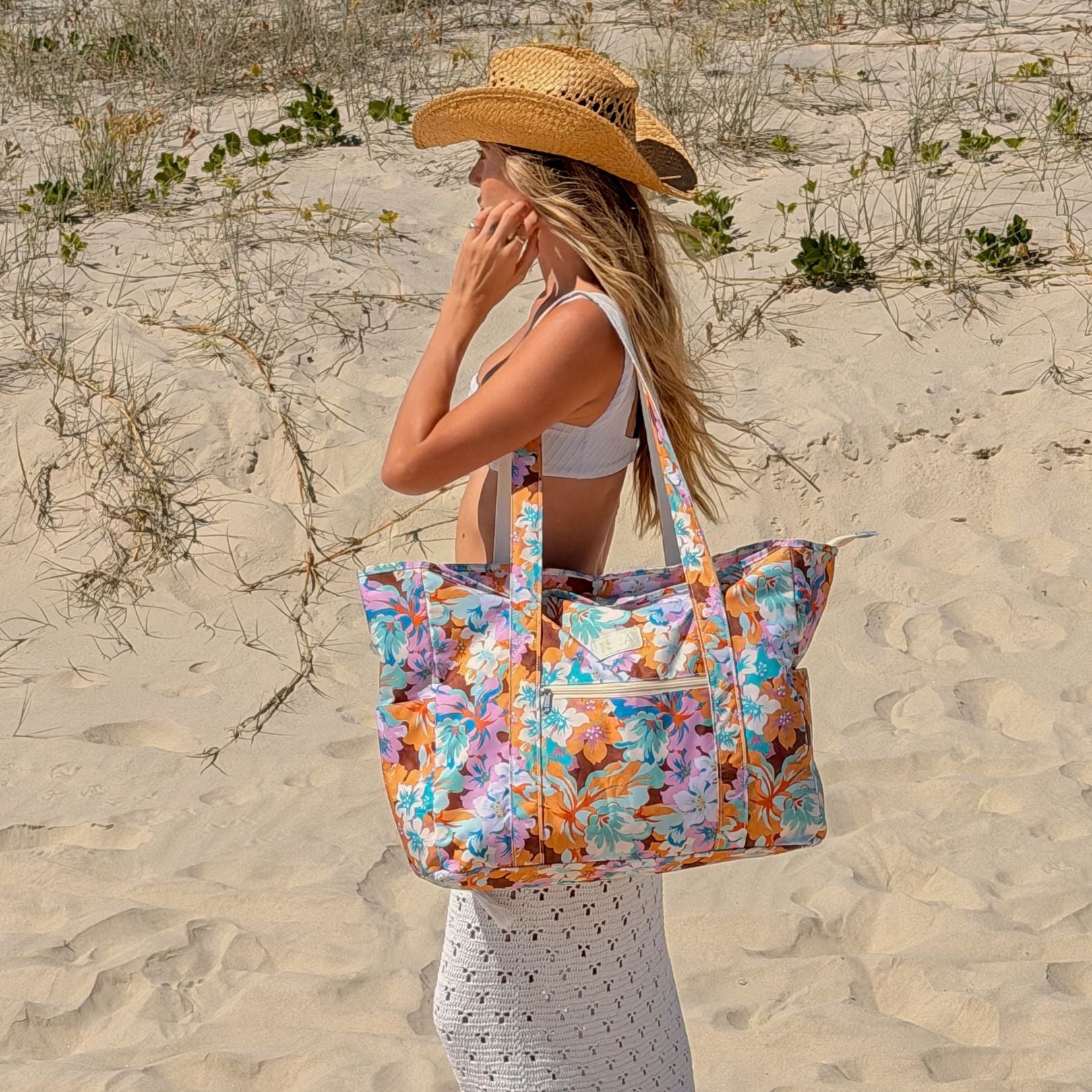 Zinnia Beach Bag