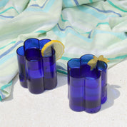 Bloom Tumbler Set Of Two - Azure