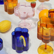 Bloom Tumbler Set Of Two - Azure
