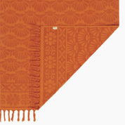 Zali Large Cotton Beach Towel Spice